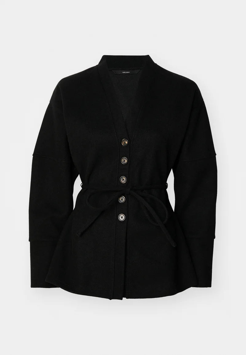 Cardigan Femme | Ceinturé Et Boutonné | Parfait Pour Un Look Chic Au Quotidien