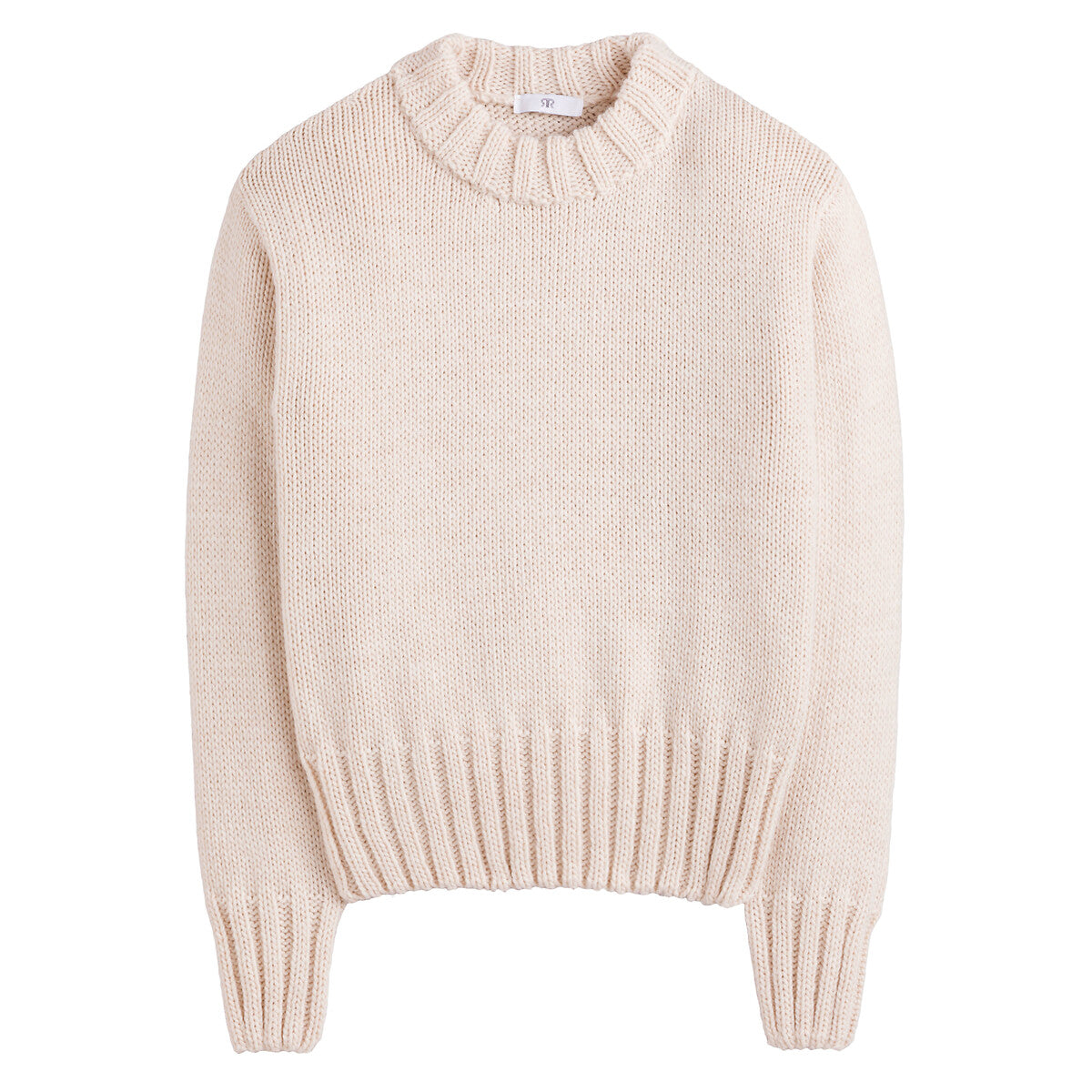 Pull en Maille Crème | Confort Quotidien et Style Minimal | Parfait pour l’Automne et l’Hiver