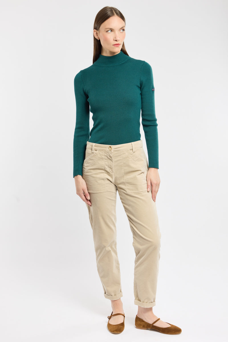 Sweater Femme | Laine | Col Montant | Chaud Et Élégant Pour L’Hiver