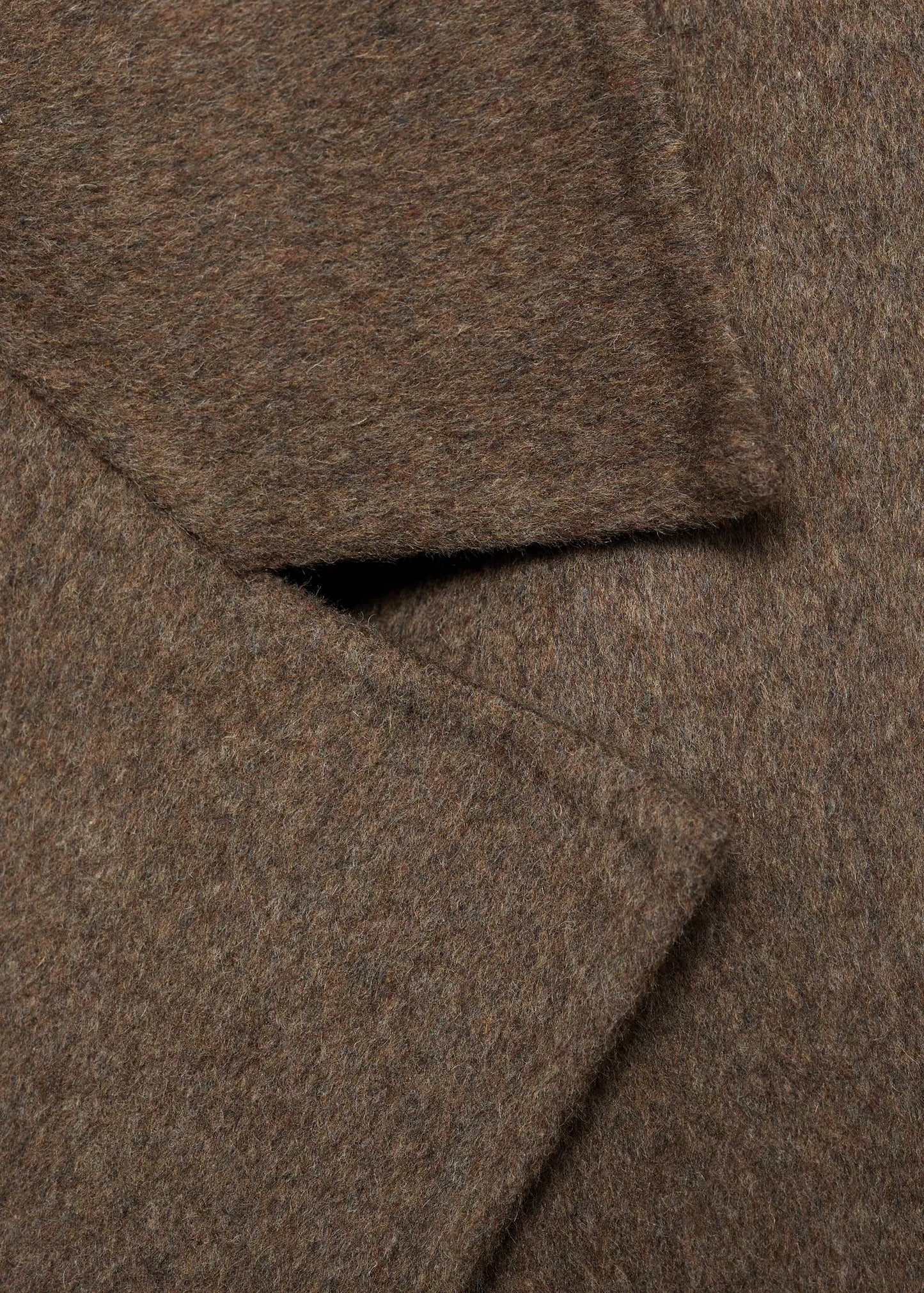 Manteau Long Oversize À Double Boutonnage | Tissu En Laine Mélangée | Parfait Pour L’Hiver Et Les Looks Structurés