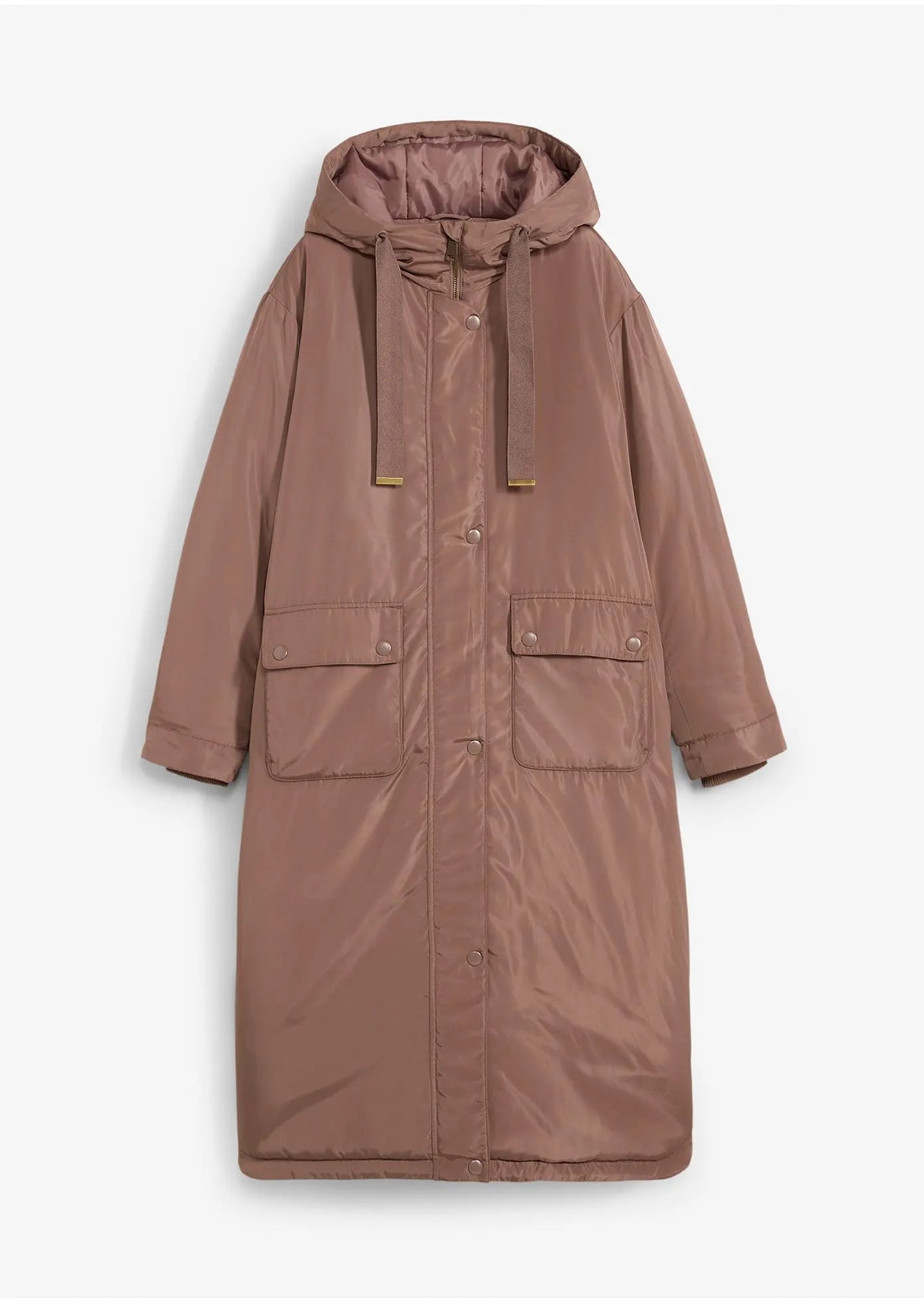 Manteau Long | Doudoune En Polyester Recyclé | Parfait Pour L’hiver Et Les Journées Froides