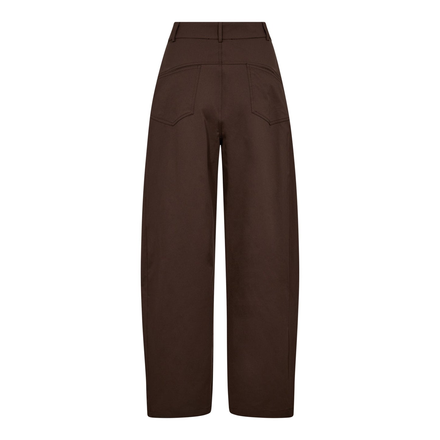 Pantalon Large Taille Haute Stretch