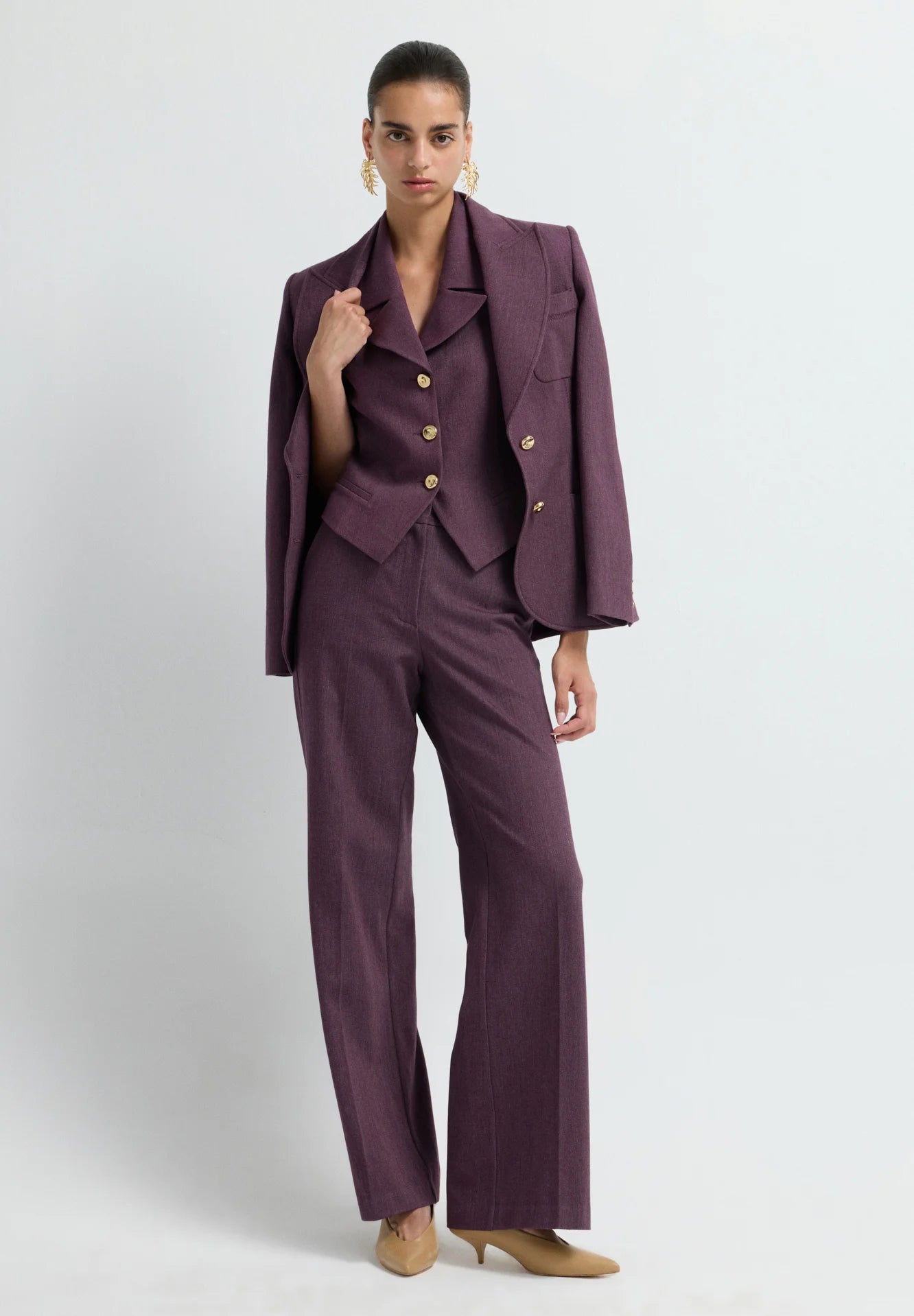 Blazer Femme | Élégant Et Raffiné | Idéal Pour Le Bureau Ou Les Événements Chics