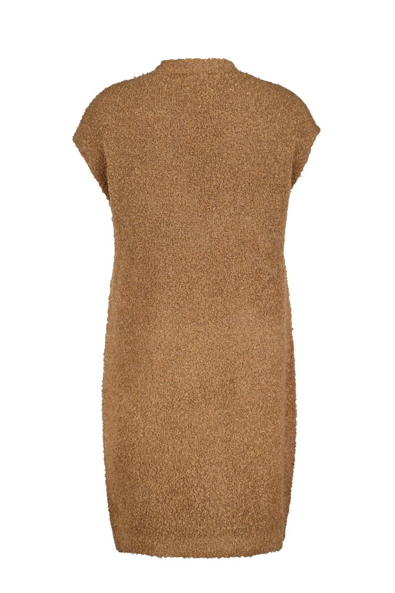 Gilet Long Sans Manches en Maille