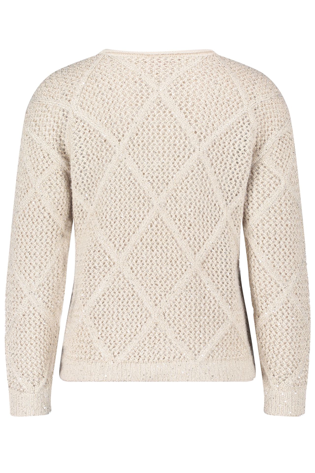 Pull Ajouré à Motif Losanges