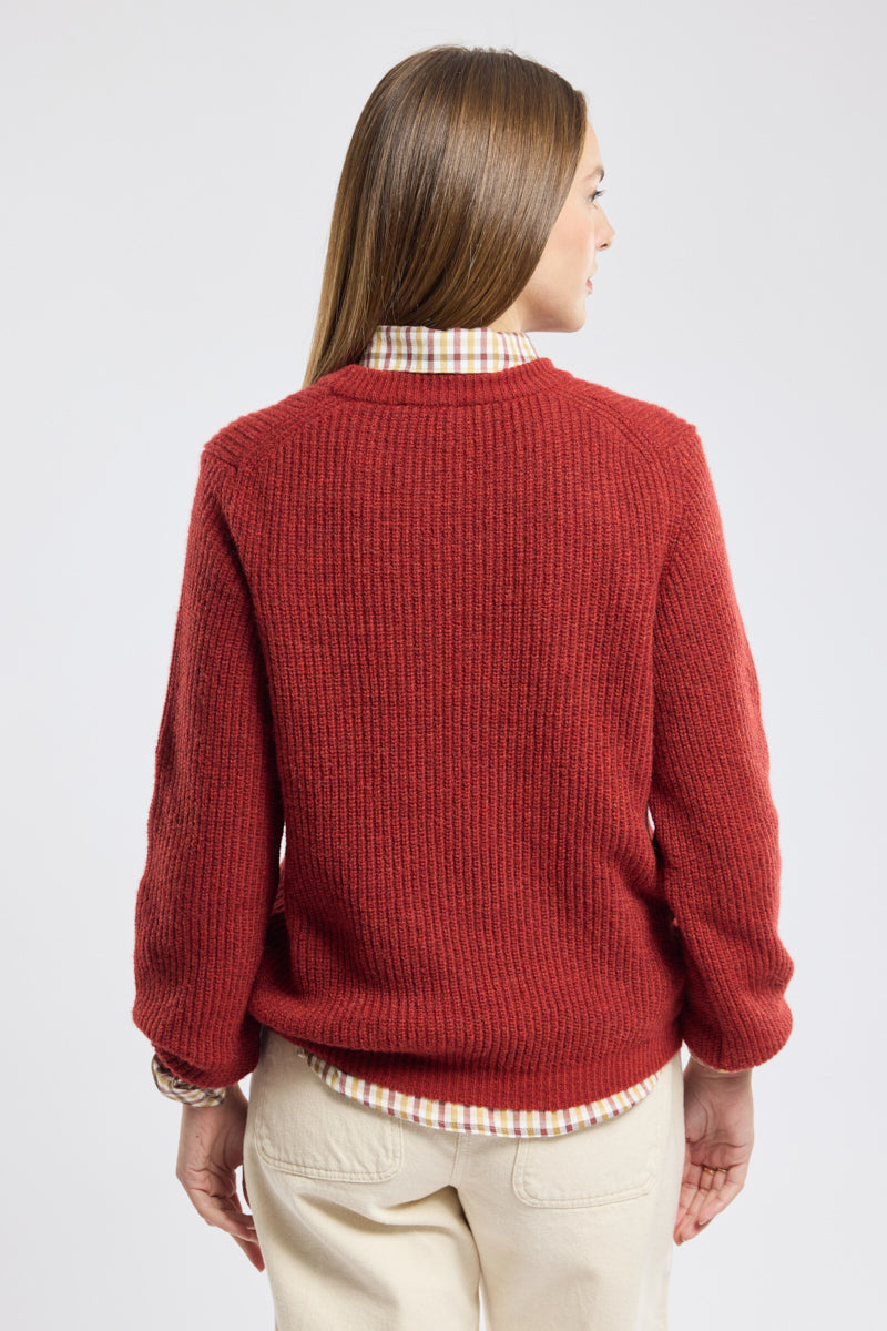 Sweater Femme | Chaleur Douce Et Élégance | Détails À L’Épaule