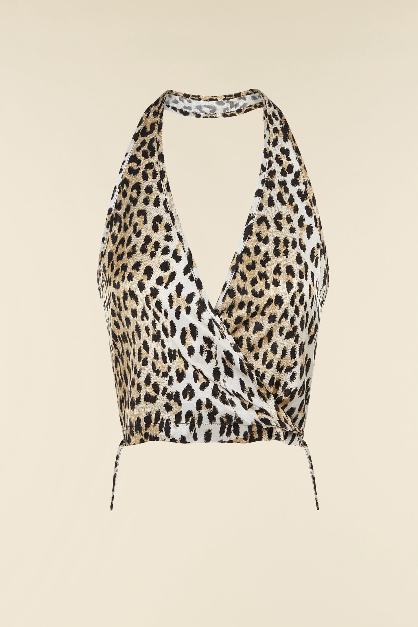 Crop Top Léopard | Dos Nu Et Ajusté | Audacieux Et Tendance | Idéal Pour Les Soirées Et Festivals D’Été