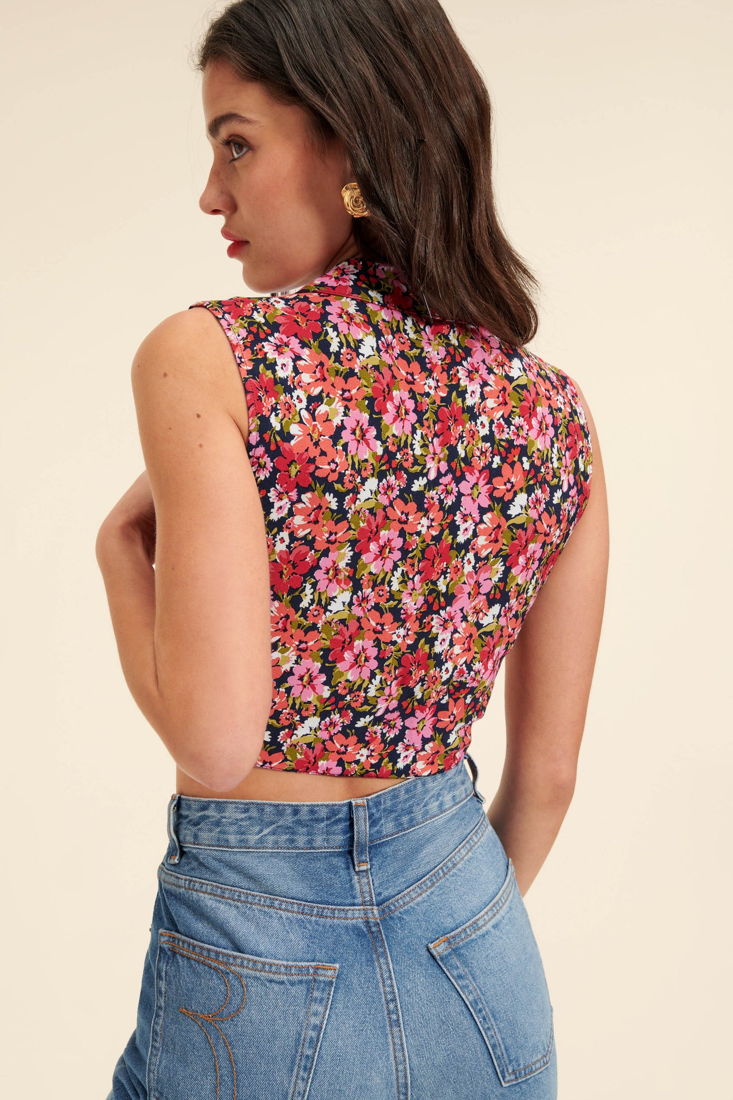 Top Imprimé Fleuri | Coloré & Léger | Été & Week-ends Décontractés