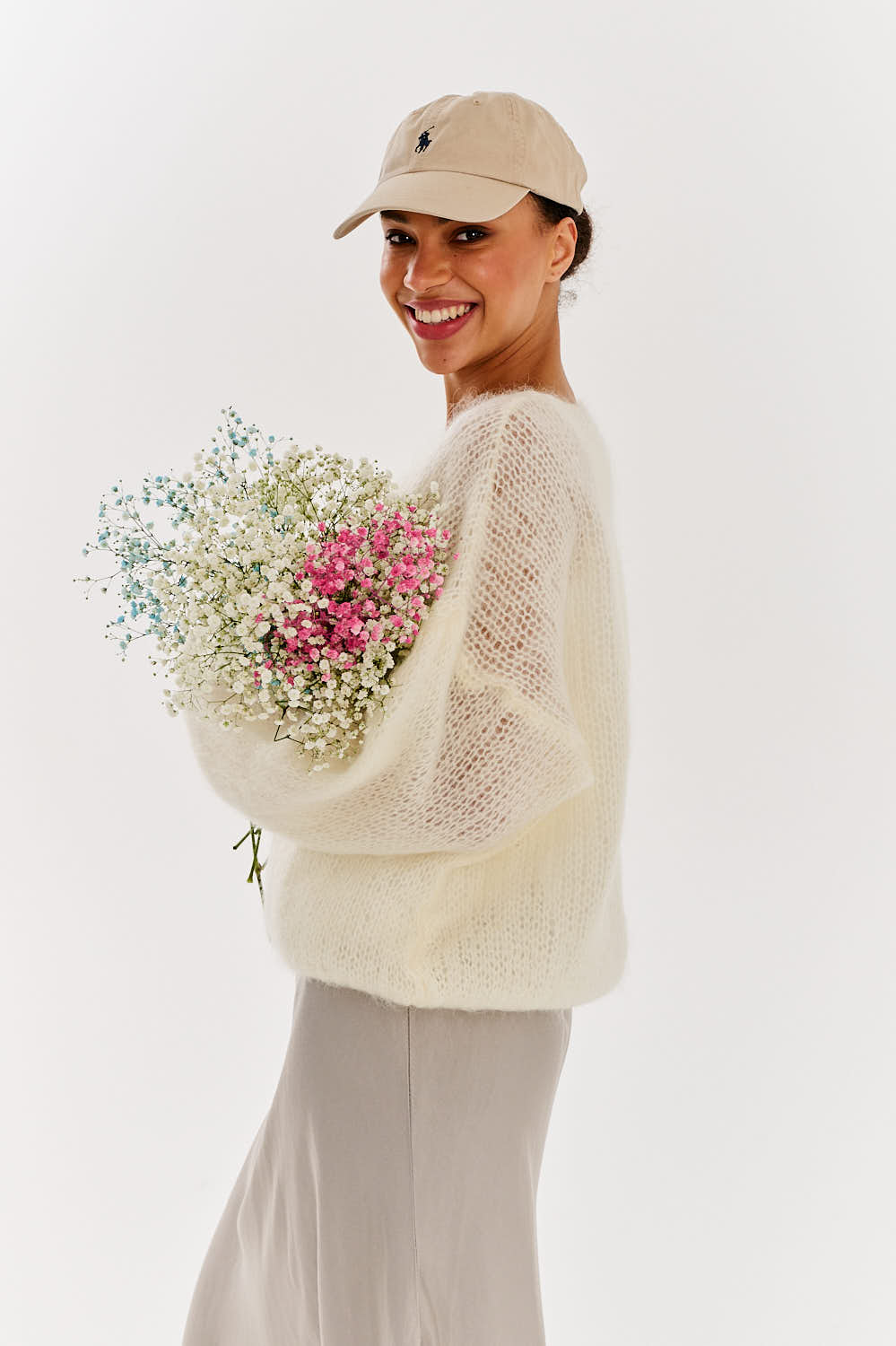 Pull Femme | Fil De Mohair Doux Et Aérien | Chaud Et Élégant Pour L’Hiver