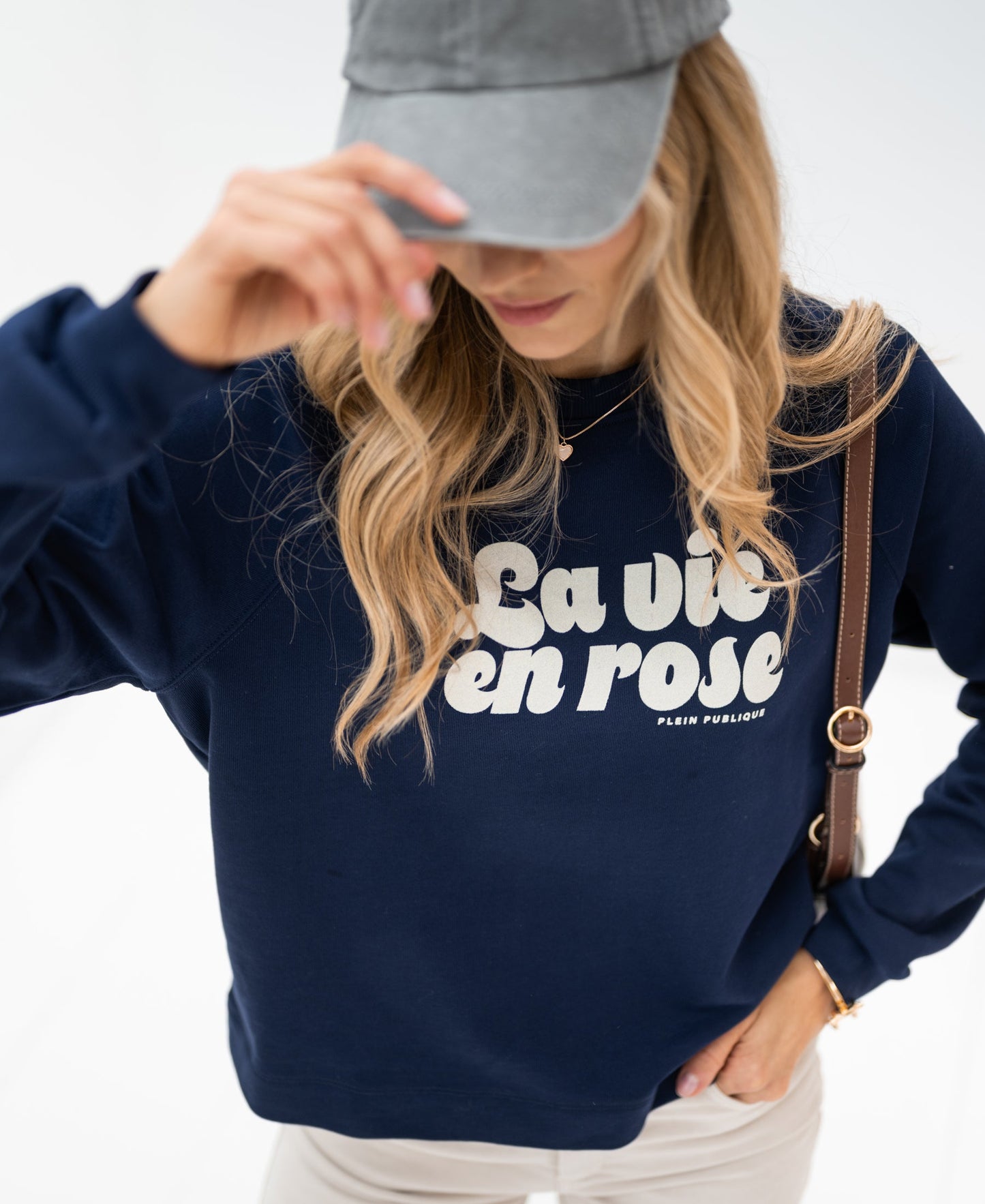 Sweatshirt Femme | Coton | Message Positif | Look Casual Romantique
