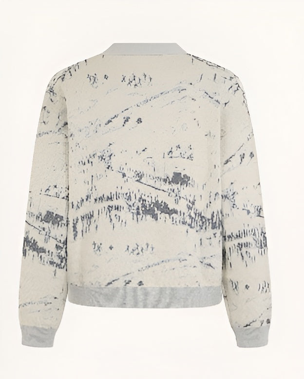 Cardigan Imprimé Paysage