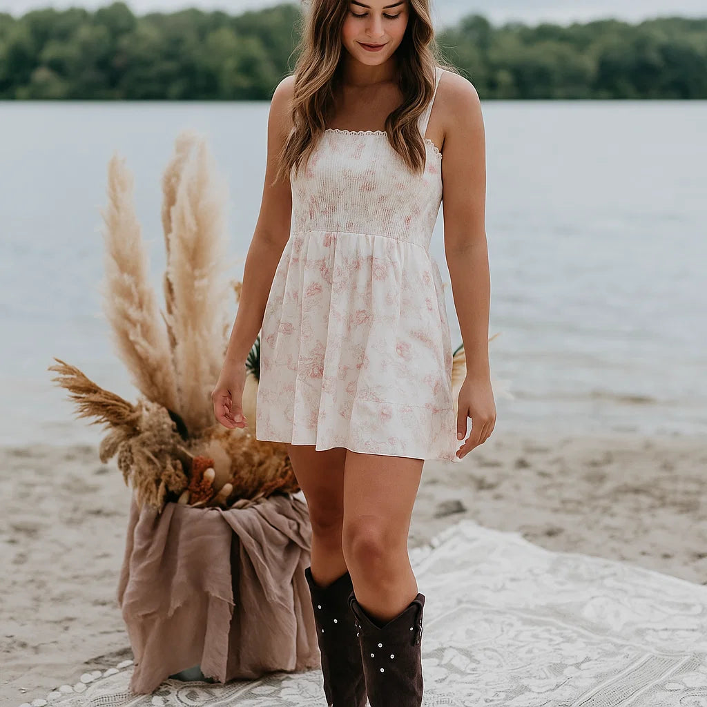 Bottes Femme | Style Western Clouté | Parfaites pour Automne, Festival ou Look Bohème Tendance