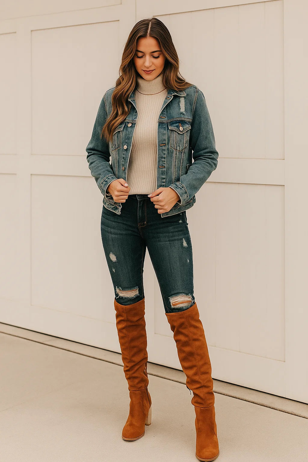 Bottes Hautes | Élégantes Et Polyvalentes | Parfaites Pour Une Sortie En Ville