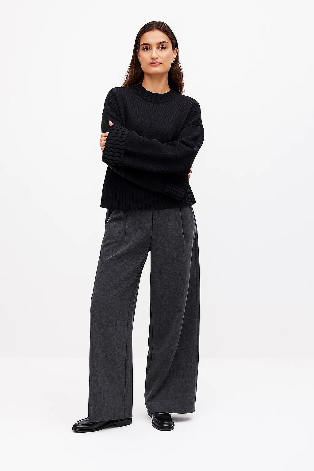 Pull Femme | Maille Coton Et Acrylique | Confortable Et Polyvalent Pour Le Quotidien