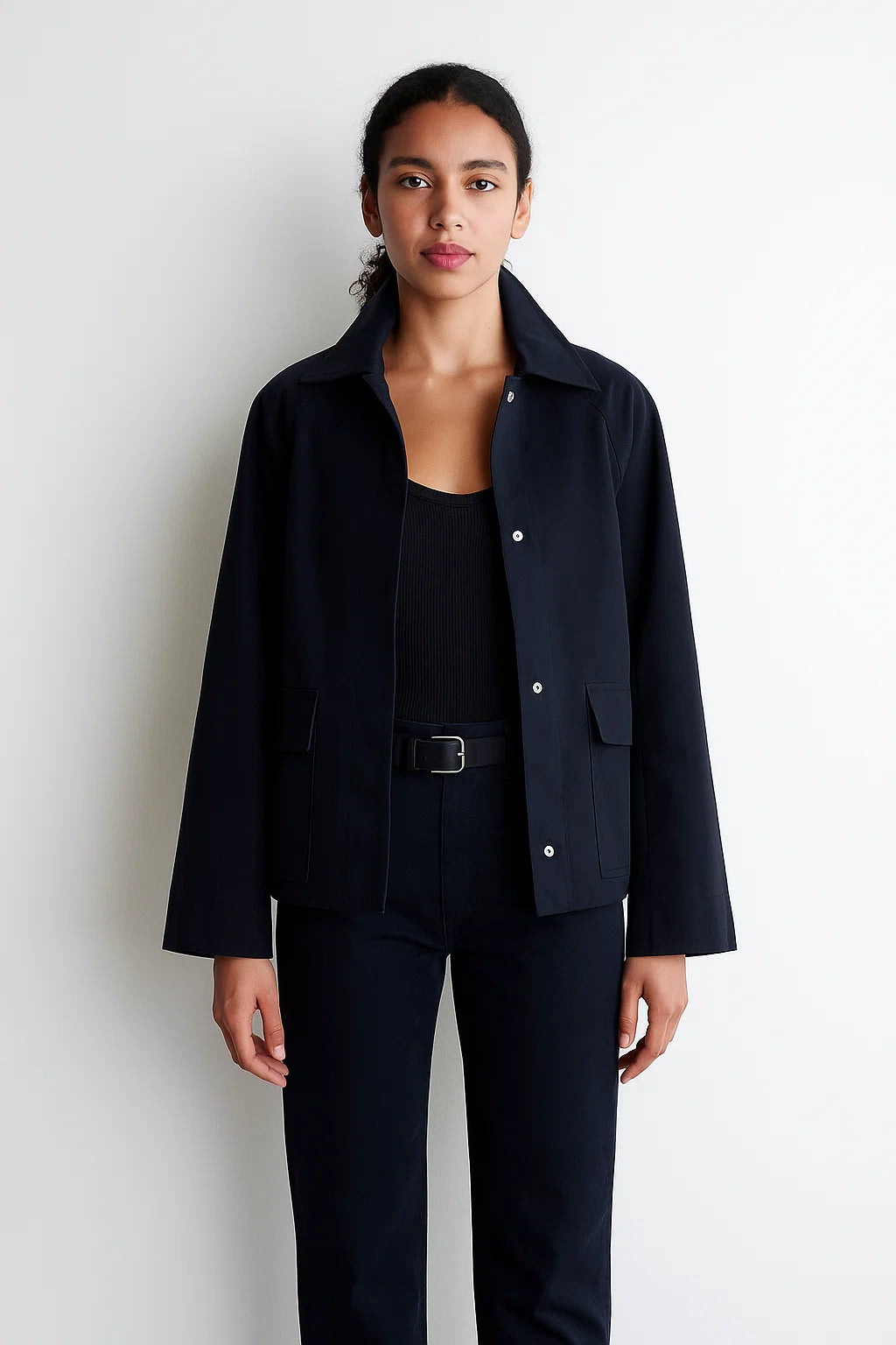 Veste Femme | Coton Extensible Et Légère | Idéale Pour Le Quotidien Et La Mi-Saison