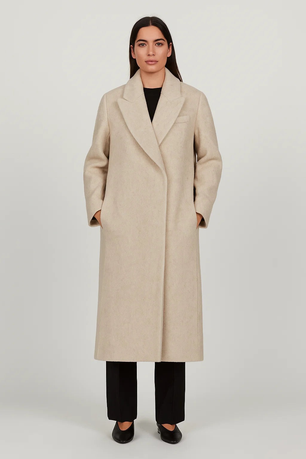 Manteau Femme | Laine Naturelle | Élégant Et Chaud Pour L’Hiver