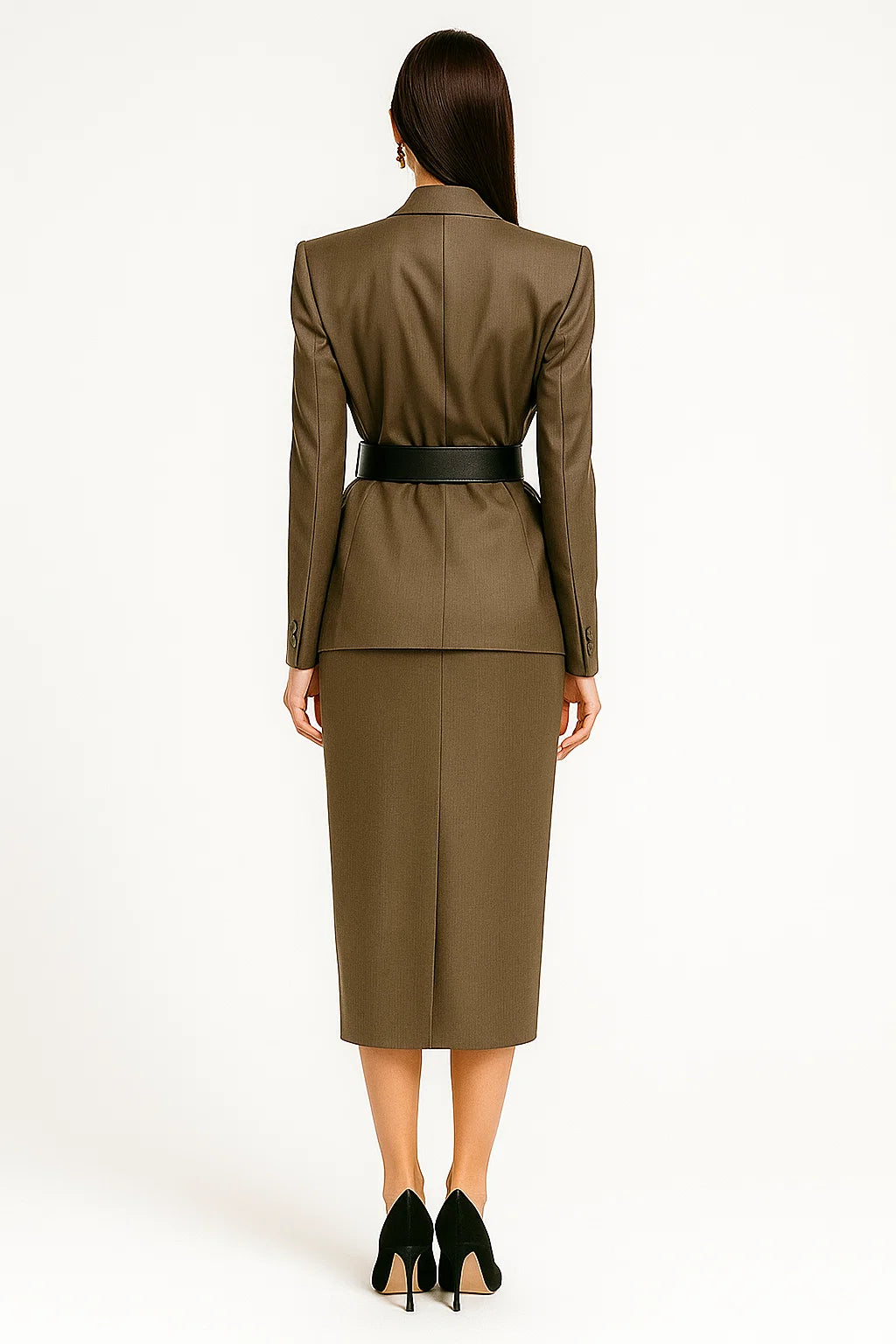 Ensemble Tailleur Jupe Structuré