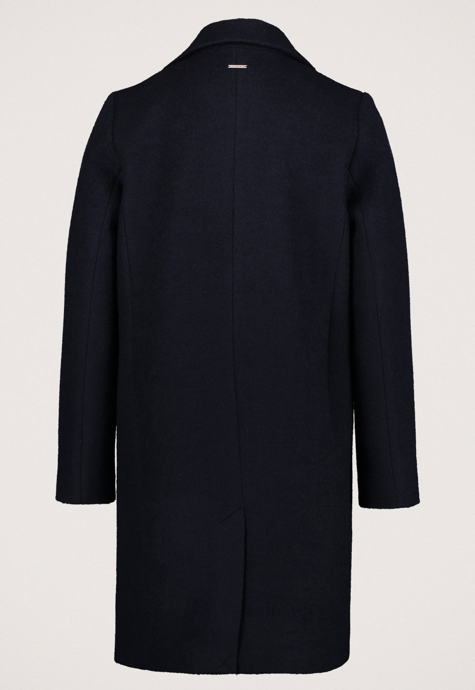 Manteau Femme | Droit En Laine Mélangée | Élégance Classique Pour L’Hiver