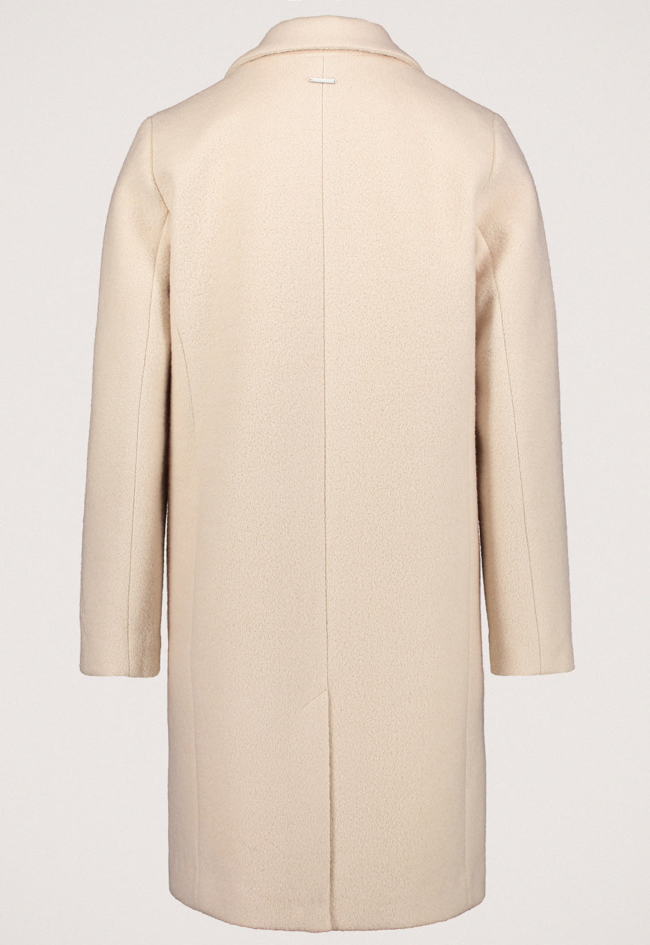 Manteau Femme | Droit En Laine Mélangée | Idéal Pour Les Looks D’Hiver Élégants