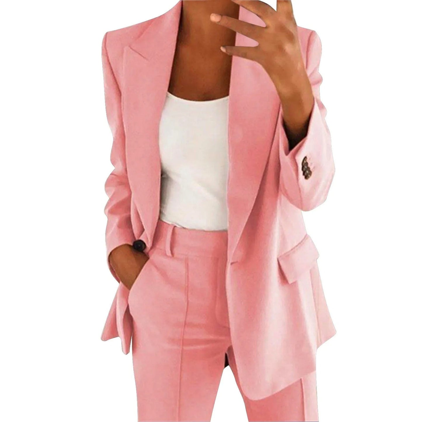 Blazer Femme | Tissu Premium Et Structuré | Beige Élégant Pour Look Chic Et Professionnel