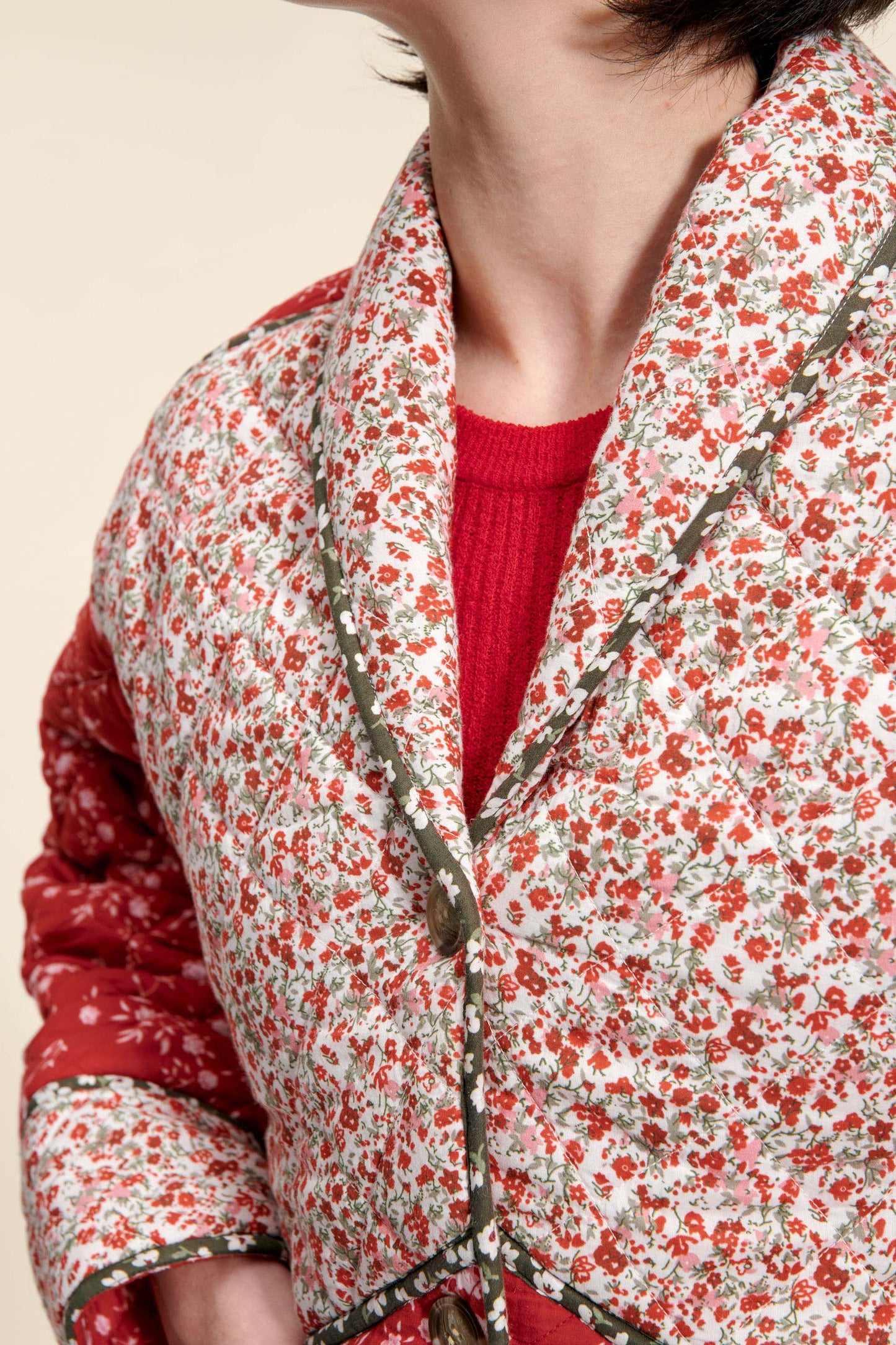 Veste Imprimée | Matelassée et Tendance | Idéale pour la Mi-Saison