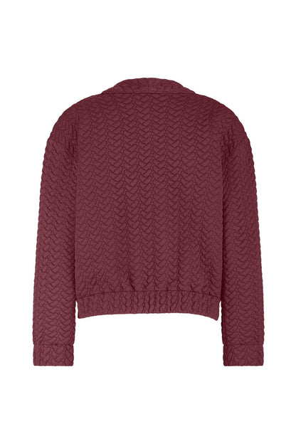 Gilet Boutonné Texturé