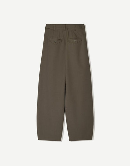 Pantalon Drapé | Coupe Fluide Et Taille Haute | Parfait Pour Le Bureau Ou Les Looks Urbains