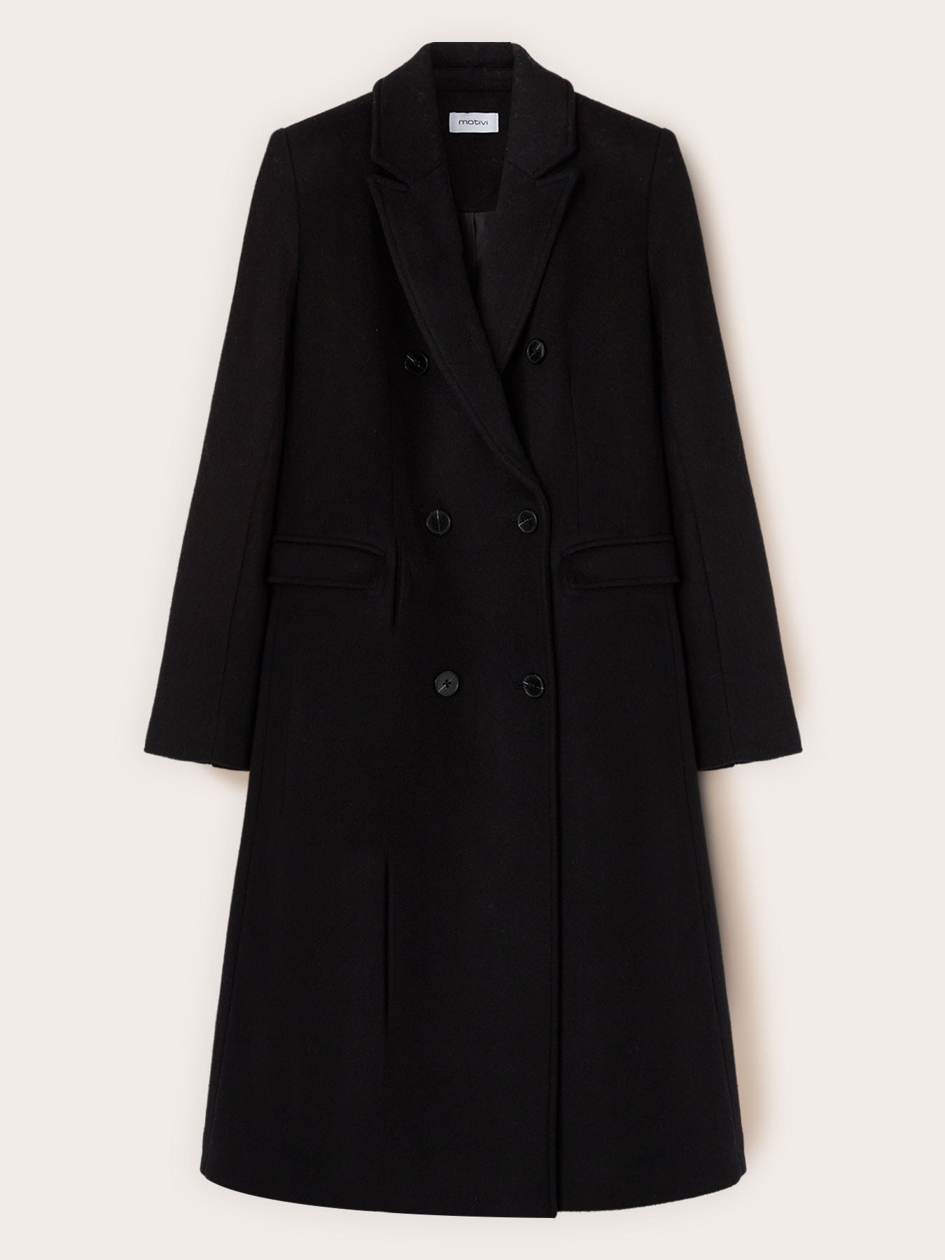 Manteau Long Laine
