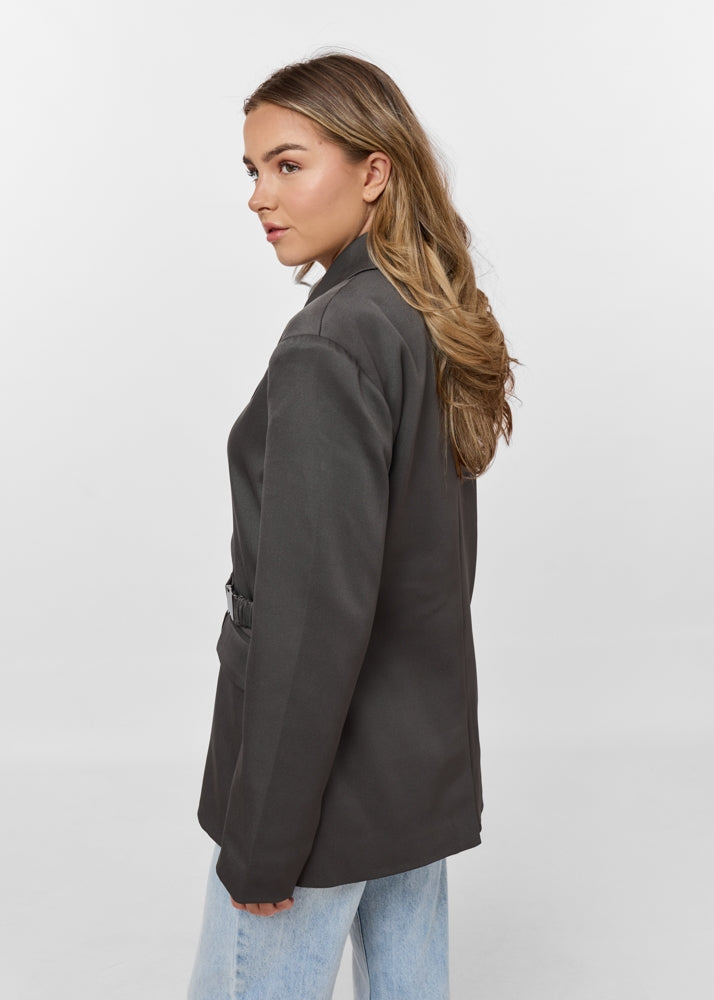 Blazer à Boucle Latérale