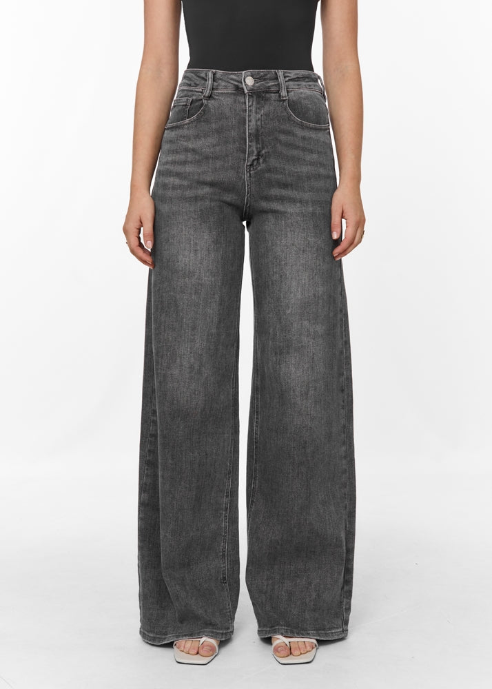Jean Large Taille Haute