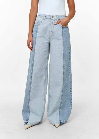 Jean Large Bicolore