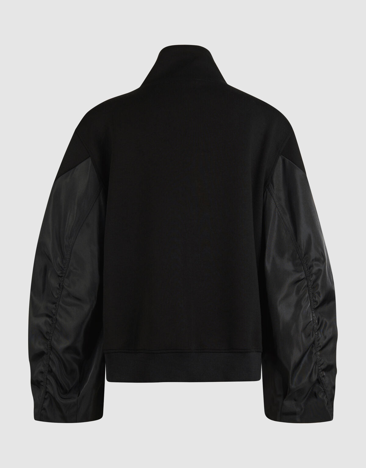 Veste Zippée à Manches Contrastées