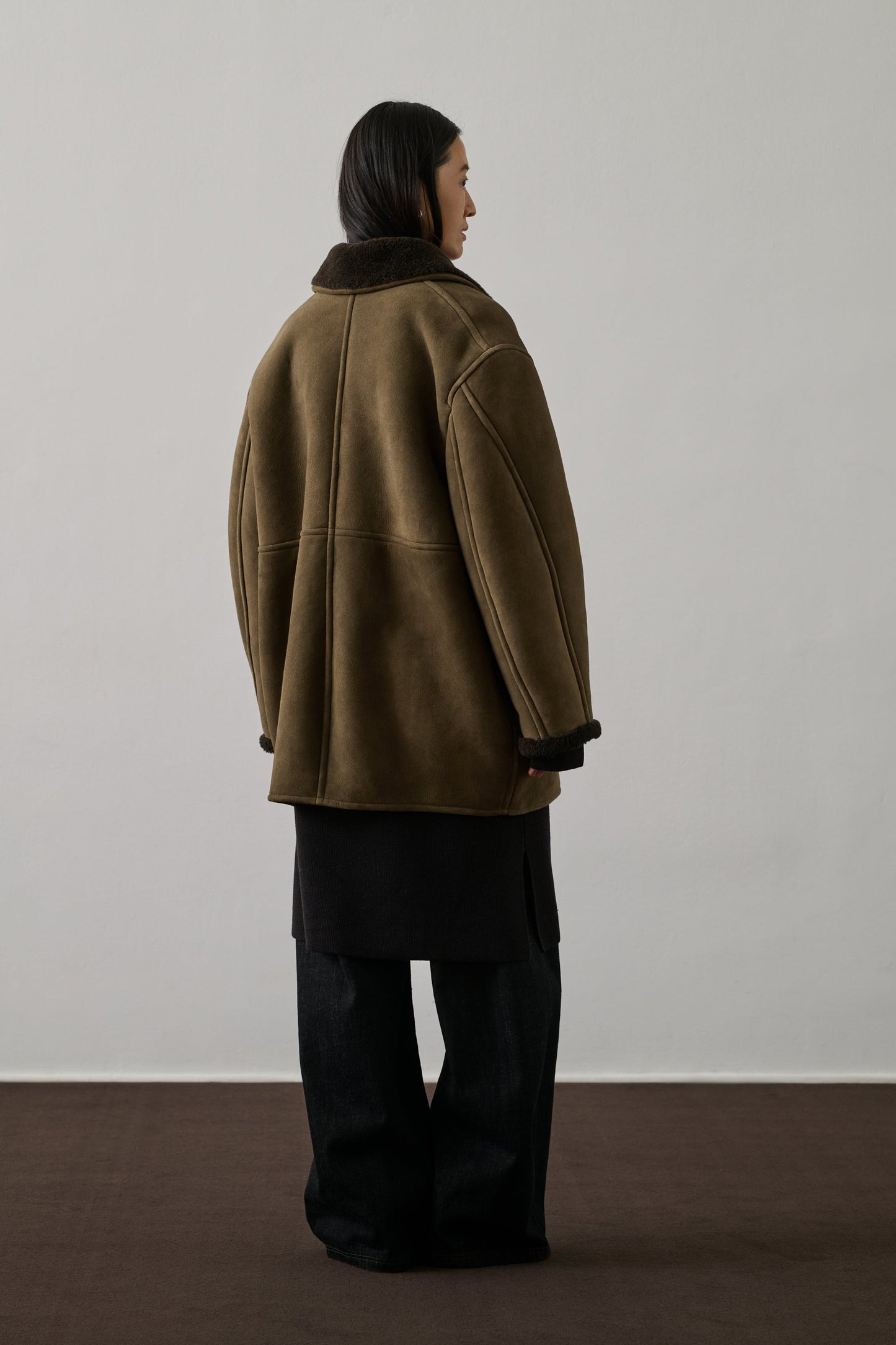 Manteau Femme | Cuir D’Agneau | Doublé Et Chaud Pour L’Hiver