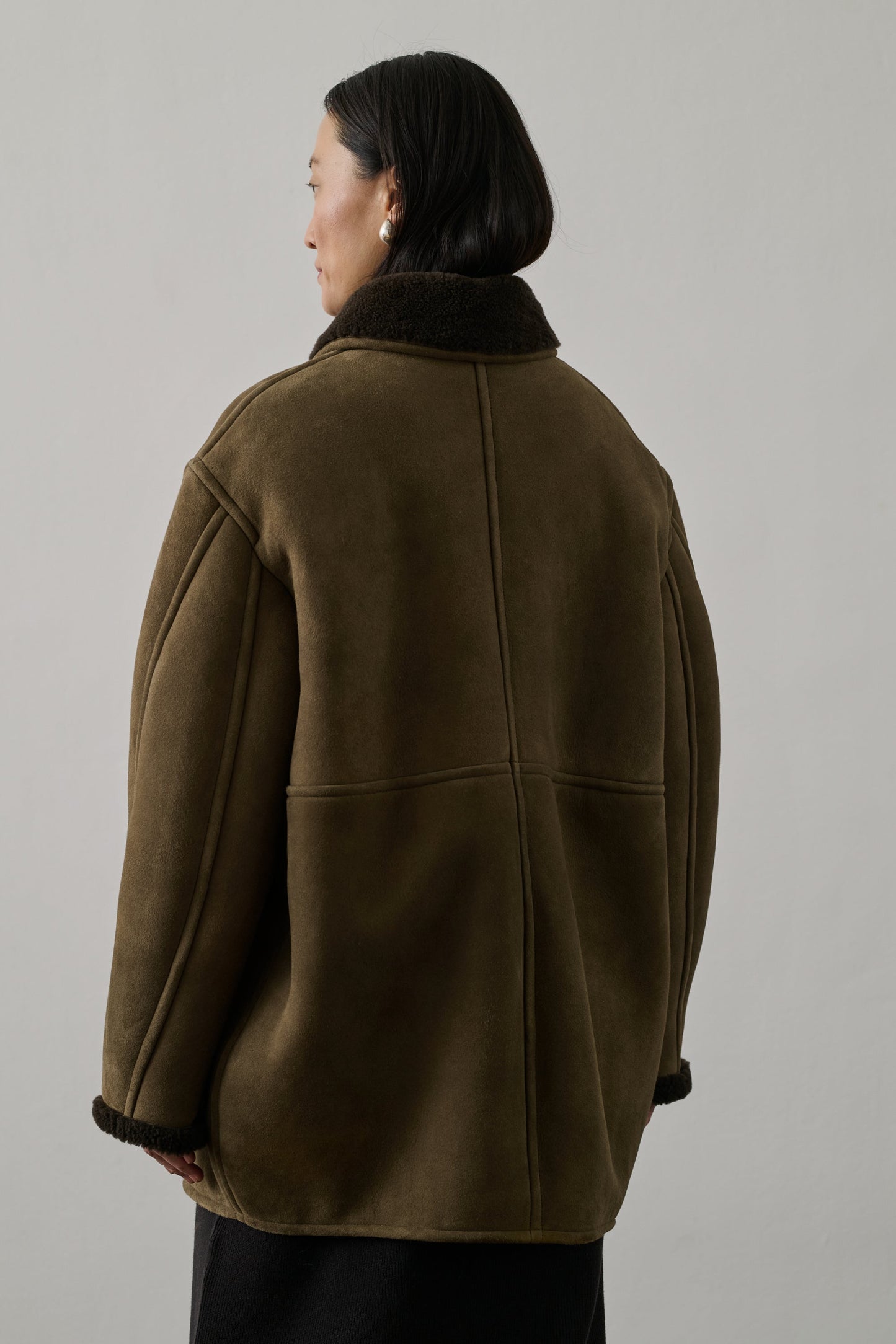 Manteau Femme | Cuir D’Agneau | Doublé Et Chaud Pour L’Hiver