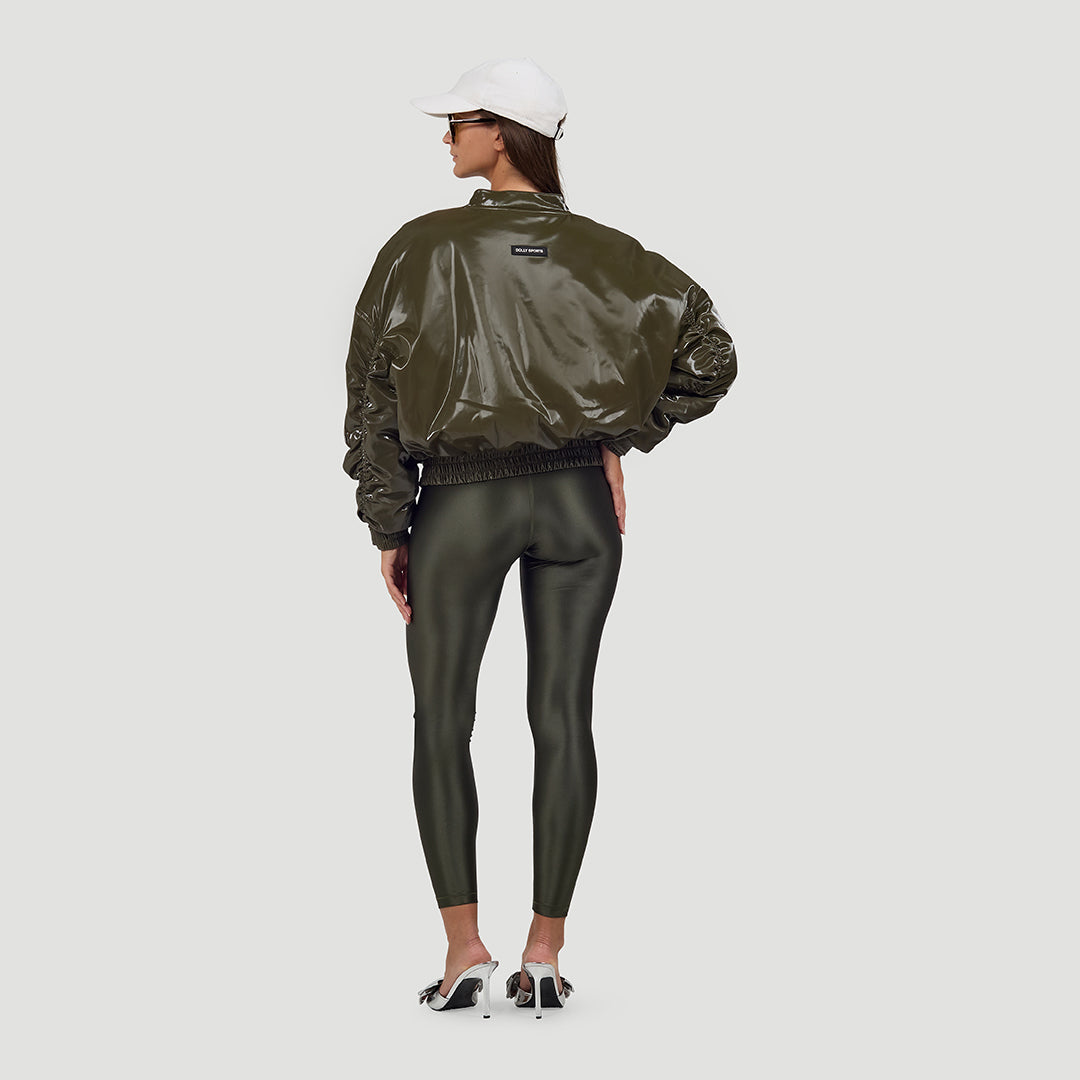 Veste Oversize Effet Brillant