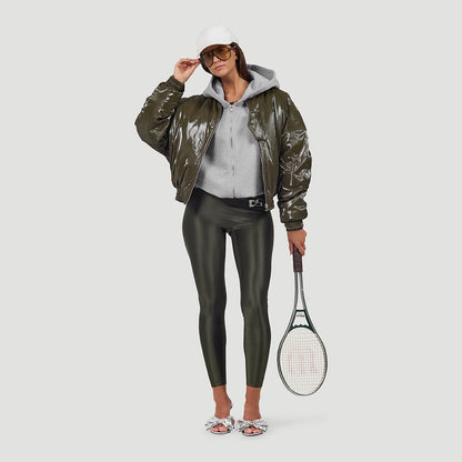 Veste Oversize Effet Brillant