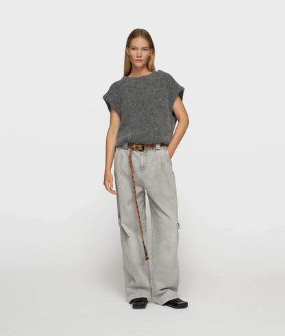 Haut Sans Manches en Alpaga