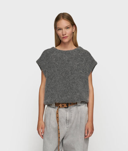 Haut Sans Manches en Alpaga