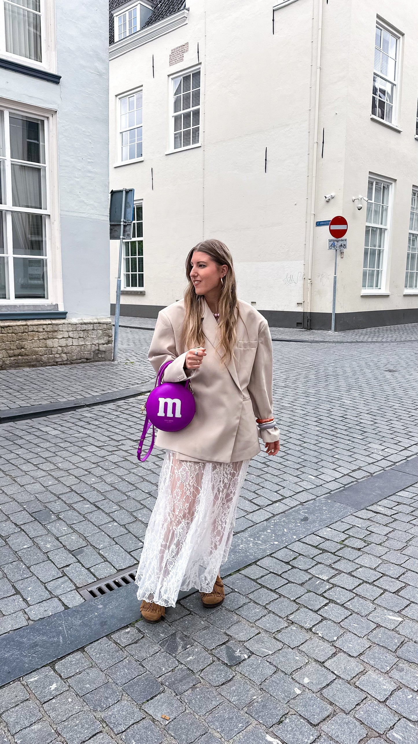 Blazer Femme | Coupe Droite Élégante | Parfait pour Printemps, Tenue Romantique ou Look Chic Décontracté