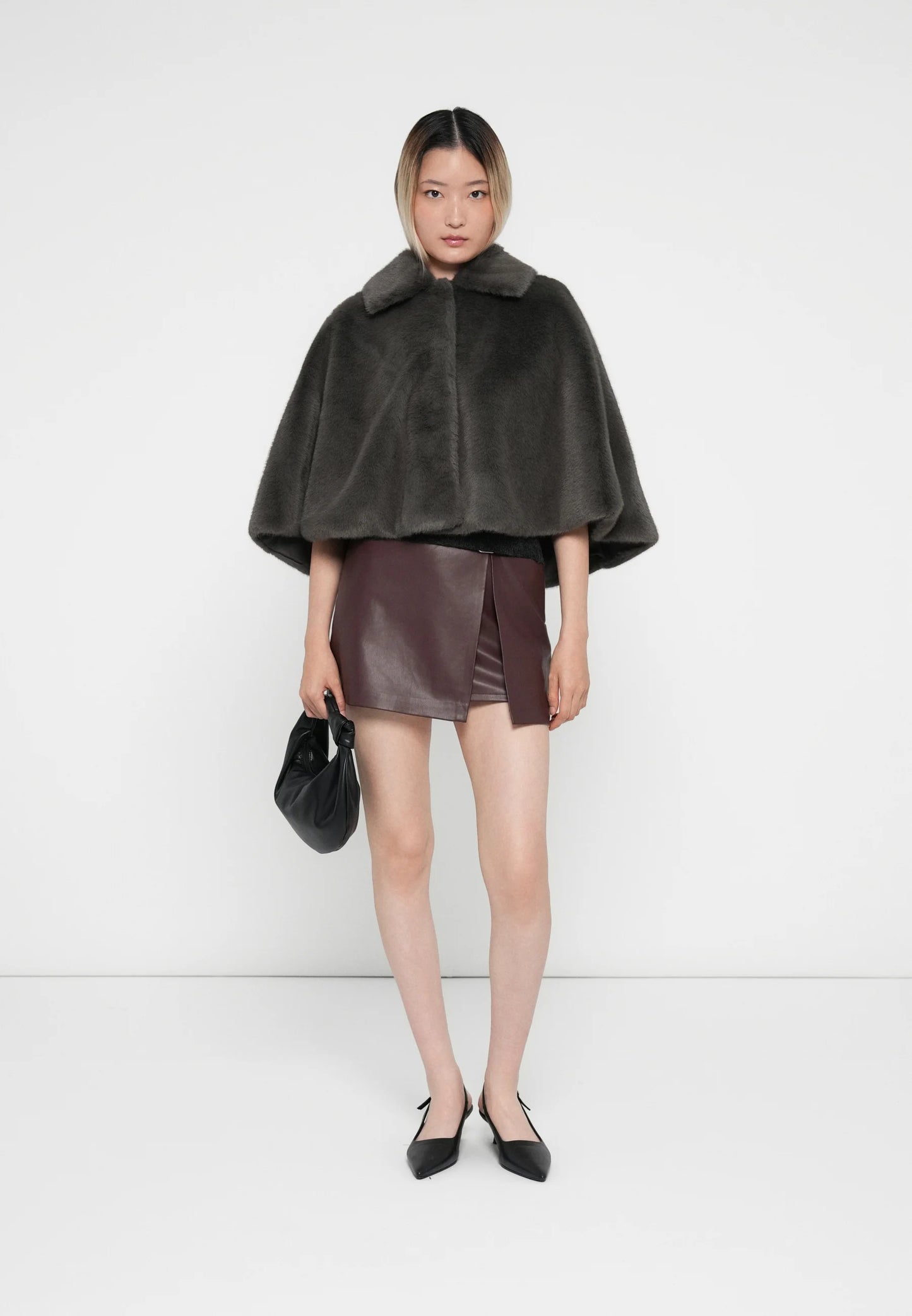 Cape Femme | Fausse Fourrure Douce | Idéale Pour L’Hiver Et Les Looks Sophistiqués