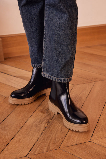 Bottes Chelsea en Cuir