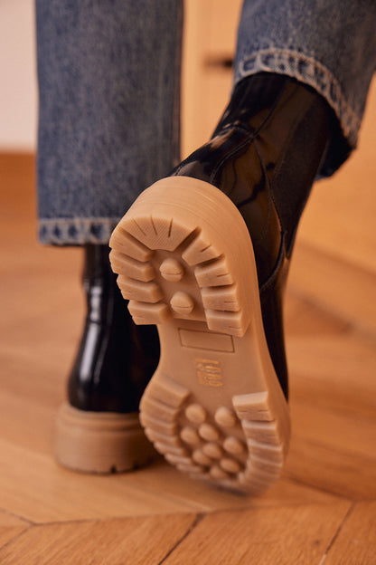 Bottes Chelsea en Cuir