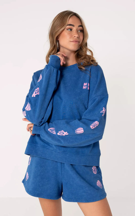 Sweat Oversize | Broderies Graphiques Modernes | Confort et Style au Quotidien