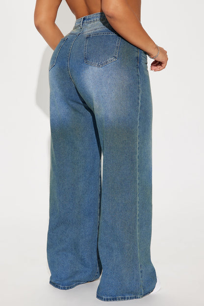 Jean Large | Denim Ample et Confortable | Pour un Look Urbain Décontracté