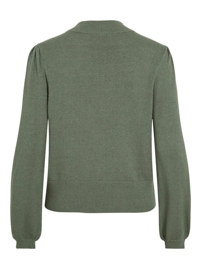 Pull Manches Bouffantes en Maille Douce