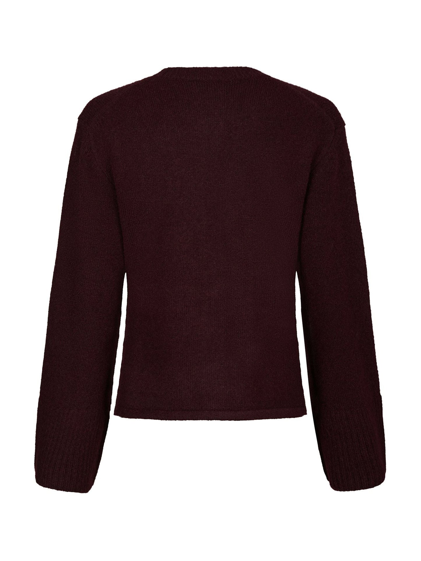 Cardigan Boutonné Col Rond