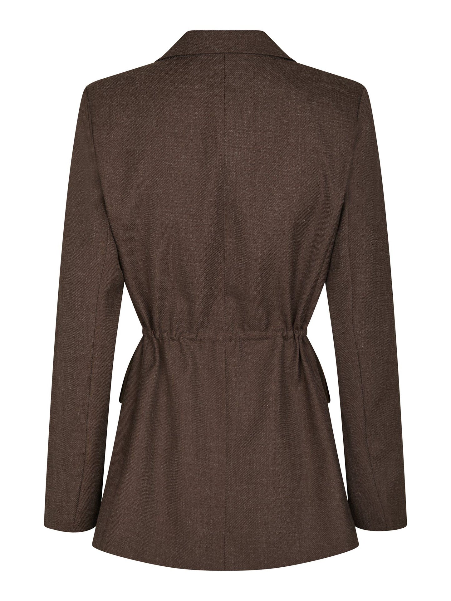 Blazer Cintré à Lien Taille