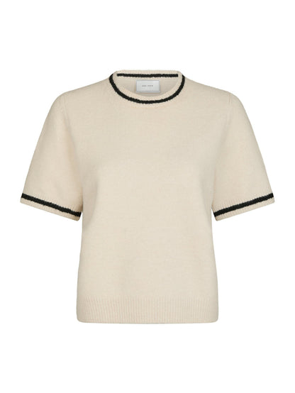 Pull Manches Courtes Contrasté