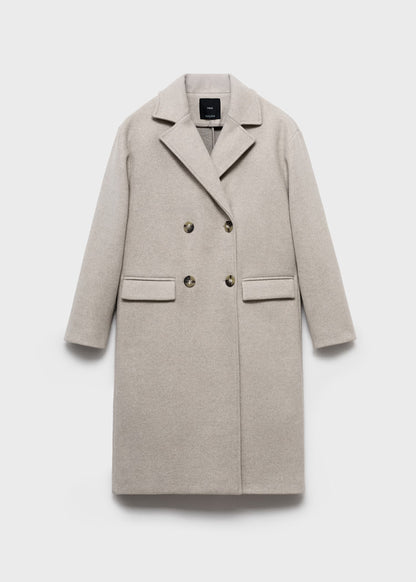 Manteau Femme | Double Boutonnage | Coupe Oversize Élégante