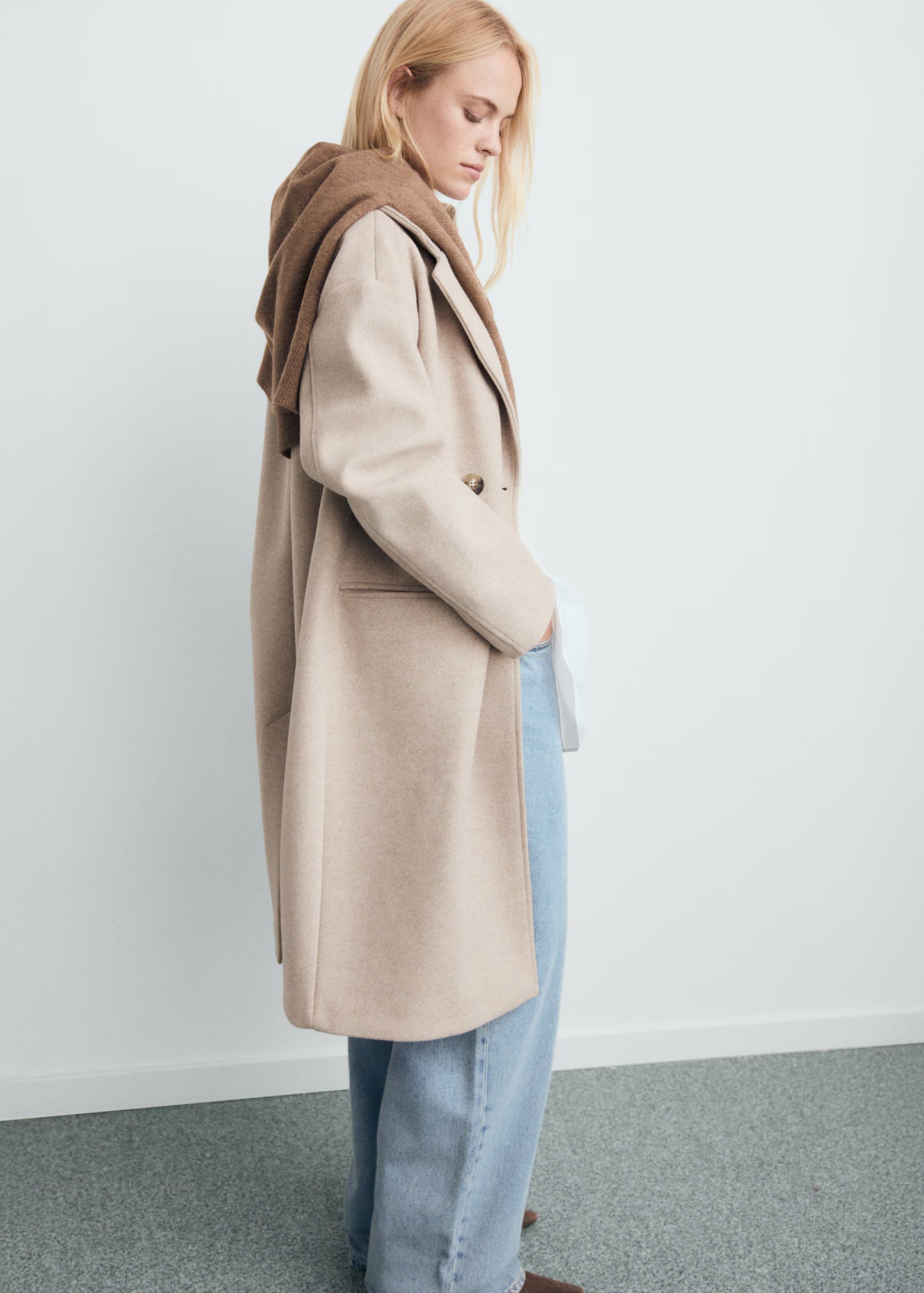 Manteau Femme | Double Boutonnage | Coupe Oversize Élégante